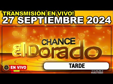 DORADO TARDE: Resultado DORADO TARDE VIERNES 27 de septiembre de 2024.