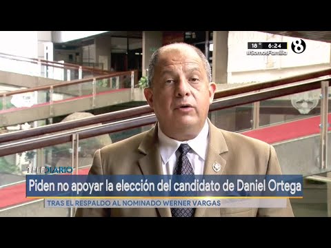 Piden no apoyar la elección del candidato de Daniel Ortega