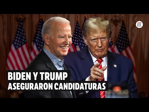 Biden y Trump aseguraron sus candidaturas presidenciales en EE.UU. | El Espectador