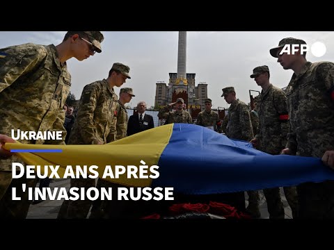 Ukraine: deux ans de guerre totale, sans compromis à l’horizon