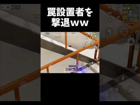 敵が仕掛けた罠を発見したｗｗ【#荒野行動】#shorts #荒野組 #Knives Out #荒野再会祭 #荒野行動純金配布