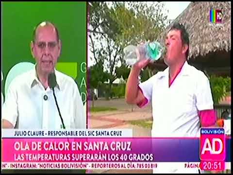 20092024 SIC DE LA GOBERNACIÓN REPORTA OLA DE CALOR EN SANTA CRUZ BOLIVISION