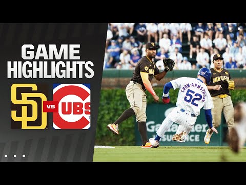 Padres vs. Cubs Game Highlights (5/7/24) | MLB Highlights