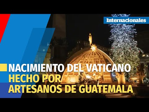 El Vaticano inaugura sus belenes y enciende su árbol de Navidad