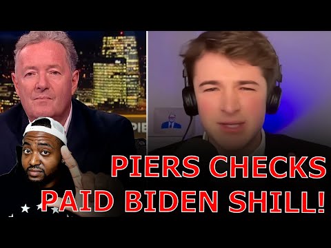 Piers Morgan Gives BRUTAL REALITY CHECK To Paid Gen Z Biden Supporter Claiming Trump LOST CNN Debate