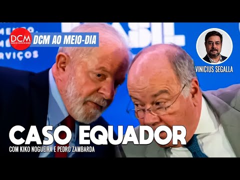 Caos no Equador: Lula se reúne com Mauro Vieira; os riscos para o Brasil