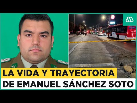 Crimen de carabinero: ¿Quién era el teniente Emanuel Pedro Sánchez?
