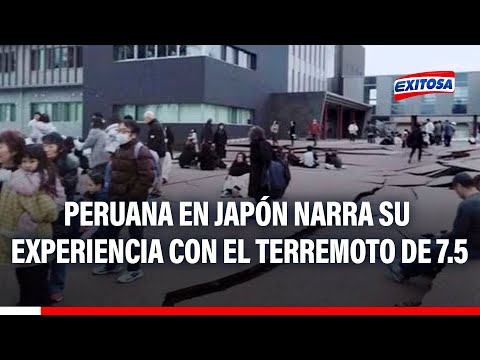 Peruana en Japón narró su experiencia con el terremoto de 7.5 que sacudió al país asiático