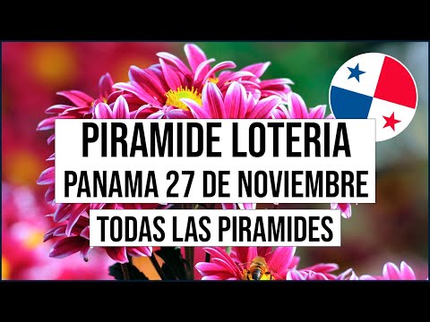 Pirámide Lotería de Panamá Domingo 27 de Noviembre 2022  - Pirámide de Chakatin y Mirta