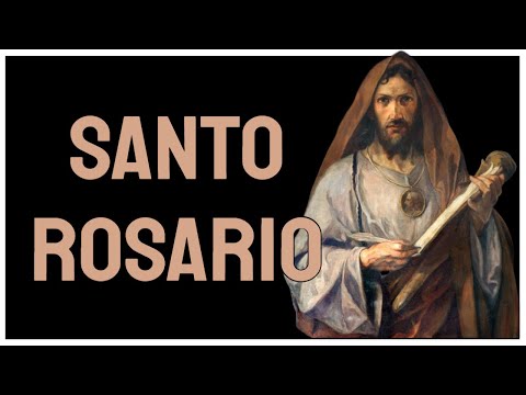 Santo Rosario a San Judas Tadeo (Con letra) / letanias a San Judas Tadeo