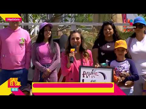 ¡'Aquí en Corto' con Mariana Ochoa desde el Parque Aztlán! | Sale el Sol