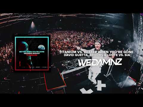 David Guetta, Brooks & Loote vs. Sia - Titanium vs. Better When You're Gone (WeDamnz Mashup)