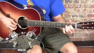 Huss and Dalton Custom DS #2267 Acoustic Guitar Demo at Sound Pure