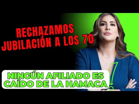 Cristina Reyes rechaza jubilación a los 70: Ningún afiliado es caído de la hamaca