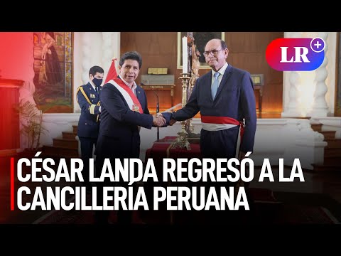 César Landa regresó a la Cancillería peruana tras la salida de Miguel Rodríguez Mackay | #LR