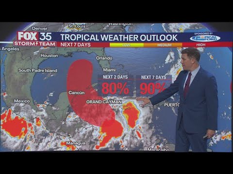 Odds increase to 80% for Caribbean system to develop: NHC