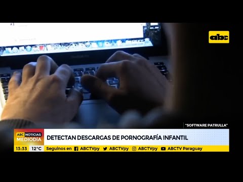 Detectan descargas de pornografía infantil