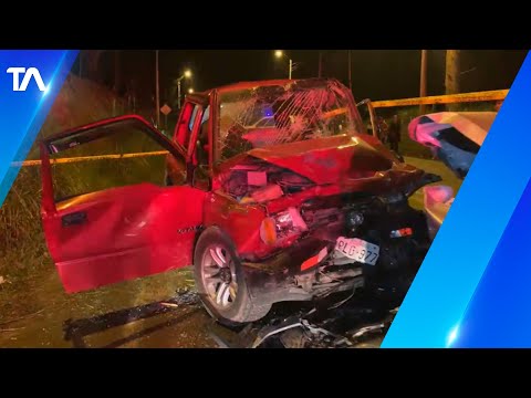 Violento accidente de tránsito dejó un muerto y cinco heridos en Cuenca
