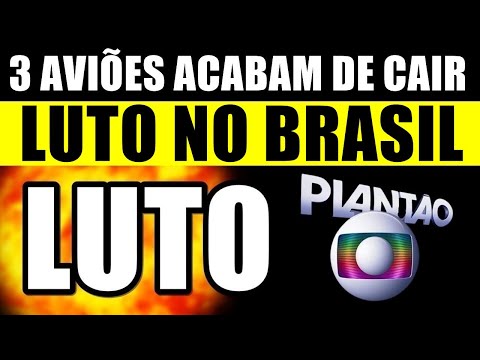 3 AVIÕES acabam de CAlR aqui no BRASIL e VÁRIAS M0RTES SÃO CONFIRMADAS! UM deles FOI DERRUBADO!!