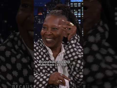 #WhoopiGoldberg emphasizes the importance of telling people what they mean to you while you can ?