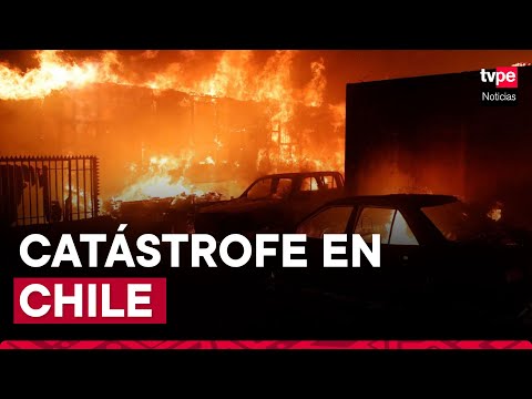 Chile declara estado de excepción por incendios forestales que dejan unas 10 posibles muertes