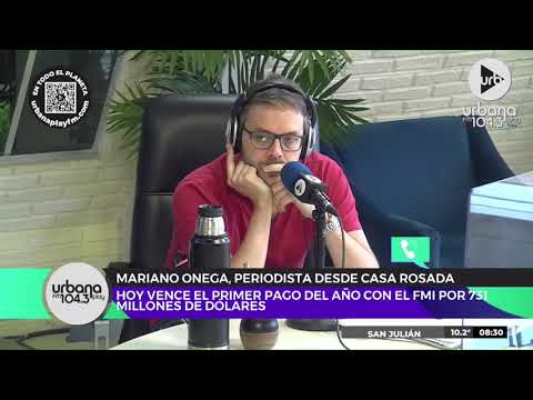 Mariano Onega, periodista en Casa Rosada: Acuerdo con el FMI | #DeAcáEnMás