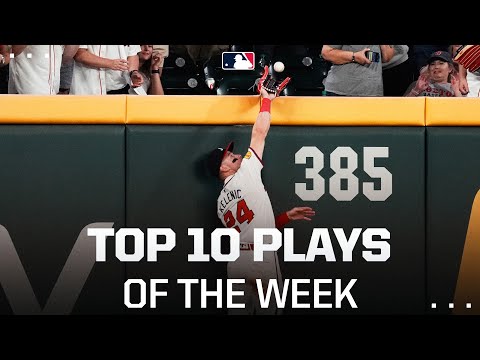 Top 10 Plays of the Week! (CRAZY diving catches, HUGE home run robberies, and more!)