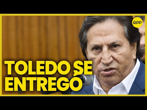 Alejandro Toledo regresa al Perú: En camino a entregarse a la justicia #EnVivo