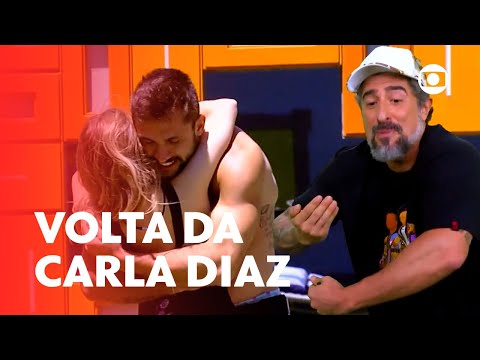 Marcos Mion analisa a volta de Carla Diaz do paredão falso | Caldeirão | TV Globo