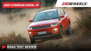 Jeep Compass Diesel-Automatic Road-Test | Does it make your life easier? | Zigwheels.com
