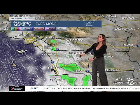 ABC 10News Pinpoint Weather with Meteorologist Vanessa Paz