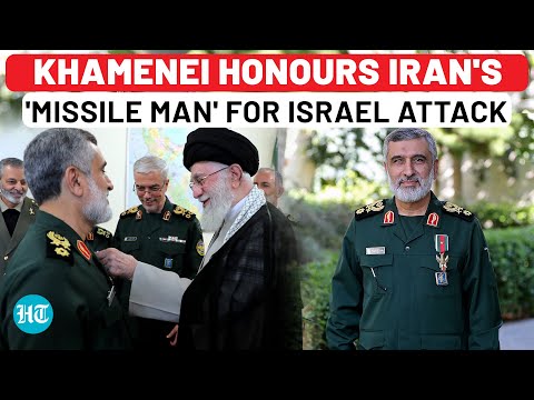 Iran Openly Mocks Israel As Khamenei Honours IRGC Aerospace Commander For Oct 1 Missile Attack