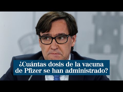 Illa anuncia que ya han sido administradas 82.834 dosis de la vacuna de Pfizer en toda España