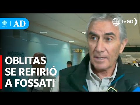 Juan Carlos Oblitas viajó a Uruguay para reunirse con Fossati  | América Deportes | Perú