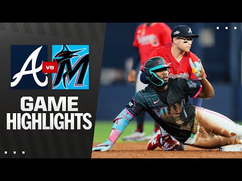 Braves vs. Marlins Game Highlights (6/21/25) | MLB Highlights