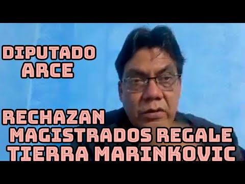 DIPUTADO ARCE PIDE CARC3L PARA MAGISTRADOS ESPADA Y HURTADO POR REGALAR TIERRAS  FAMILIA MARINKOVIC