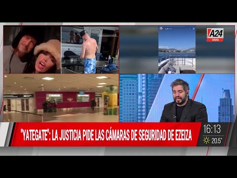 Martín Insaurralde: la justicia pidió las cámaras de seguridad de Ezeiza