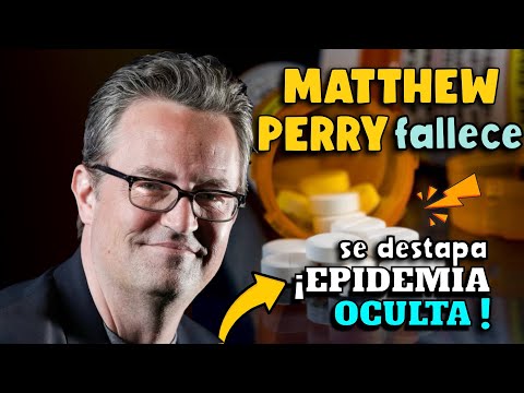 FALLECE ACTOR MATTHEW PERRY CHANDLER DE FRIENDS - SE REVELA EPIDEMIA OCULTA !!