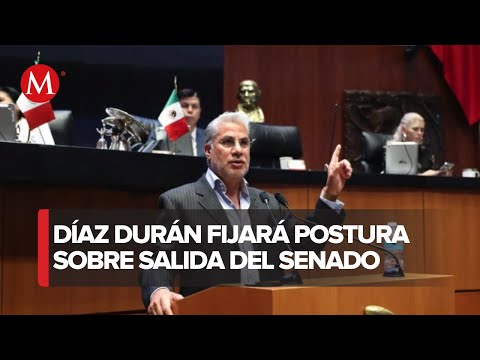 ¿Qué está pasando con Alejandro Díaz Durán y su puesto en el Senado?