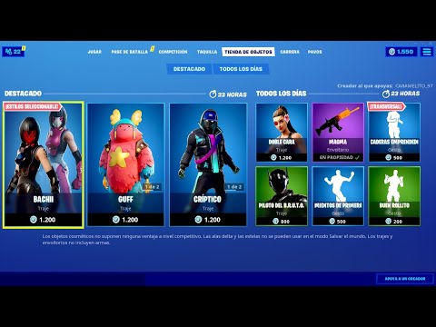 TIENDA de OBJETOS HOY 11 de AGOSTO del 2020 | Fortnite *ITEM SHOP*