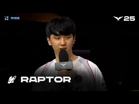 BFX Raptor 인터뷰 | DNF vs BFX | 07.24 | 2025 LCK