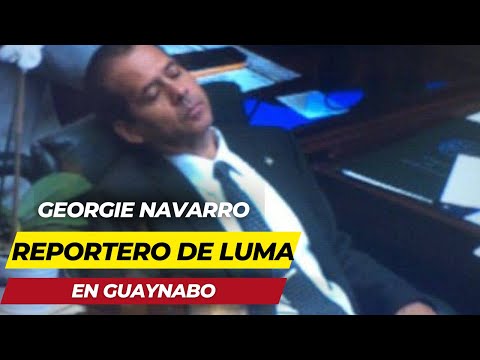 GEORGIE NAVARRO REPORTERO DE LUMA EN GUAYNABO