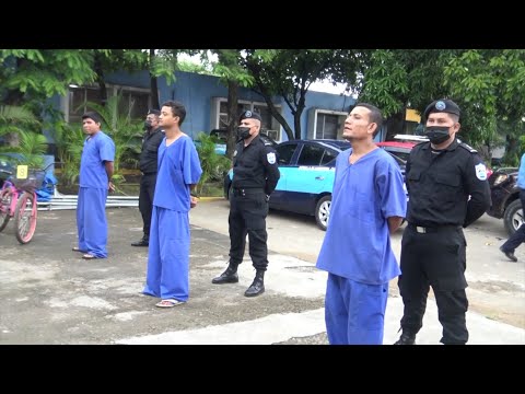 Policía Nacional logra la captura de 12 sujetos en Chinandega