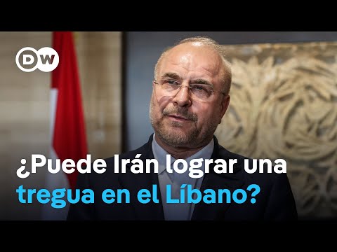 El presidente del Parlamento iraní promete apoyo a los libaneses