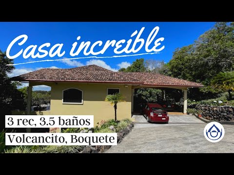 Oportunidad única para ser propietario de espectacular casa en Volcancito, Boquete. 6981.5000