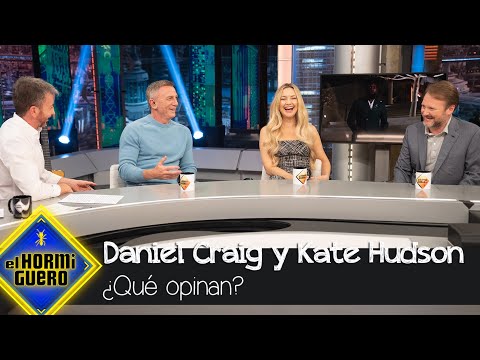 Daniel Craig y Kate Hudson hablan de cómo es trabajar con Rian Johnson - El Hormiguero