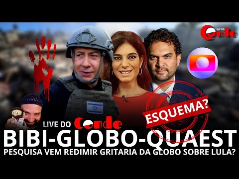 Live do Conde! Bibi-Globo-Quaest: pesquisa vem redimir gritaria da emissora