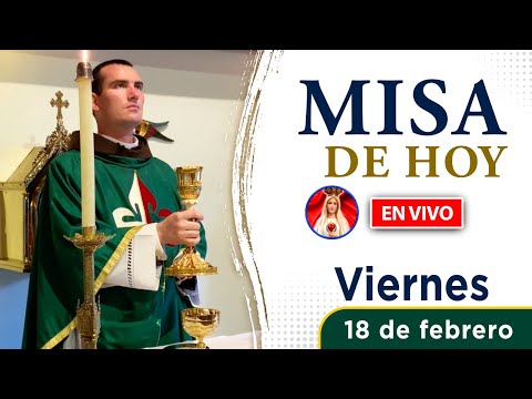 MISA de HOY EN VIVO |  viernes 18 de febrero 2022 | Heraldos del Evangelio El Salvador