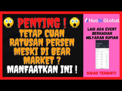 🪙CUAN RATUSAN BAHKAN RIBUAN PERSEN BERSAMA HUOBI GLOBAL ! CARANYA GAMPANG BANGET !