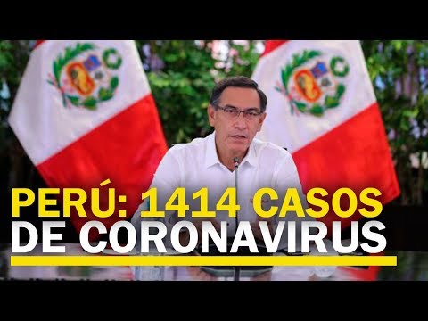 PERÚ: Se eleva a 1414 el número de casos positivos de COVID-19